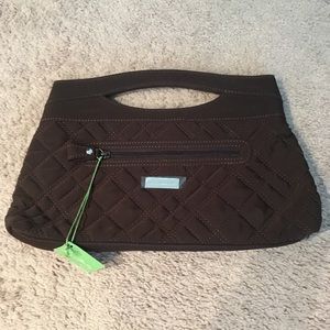 Vera Bradley Brown Clutch Purse
